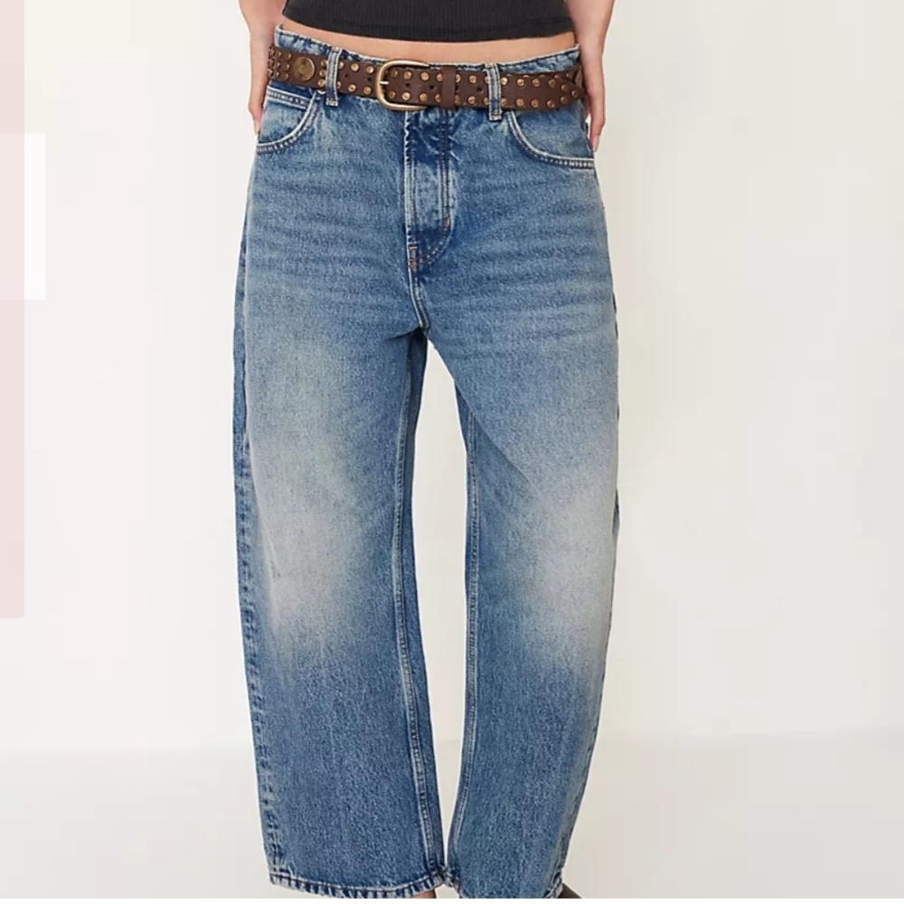 Free People Deep Trance Boyfriend Jeans Size 30